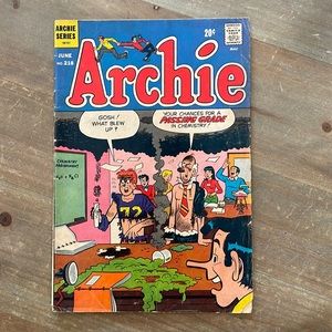 Archie 1972 Comic Book Series #218